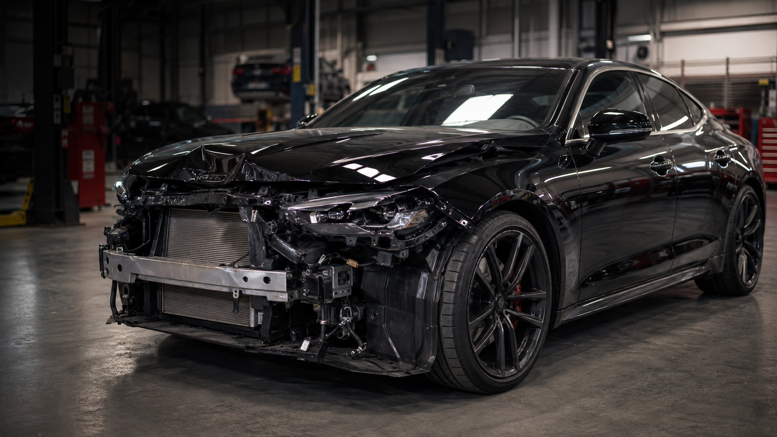 Collision Repair Vehicle